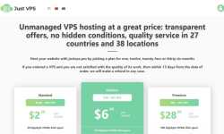 JustVPS：英国VPS测评-2.2美元/月-伦敦机房