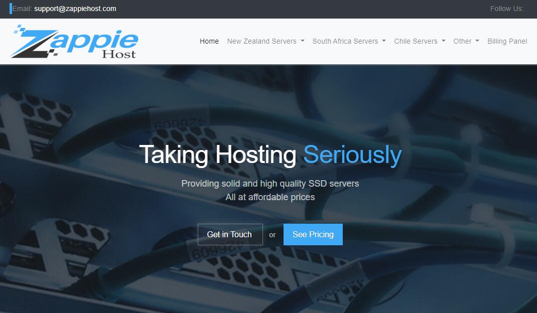 Zappie Host：智利VPS-网络稳定-价格便宜