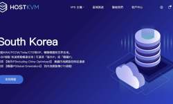 HostKVM：便宜韩国VPS推荐-CN2优化线路-速度快网络稳定