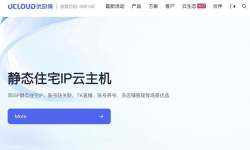 UCloud：美国东海岸VPS-华盛顿住宅家宽IP
