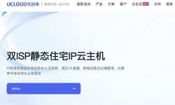 UCloud：德国家宽VPS-双ISP原生住宅IP-适合跨境电商