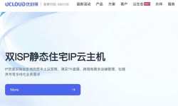 UCloud：印度家宽VPS-双ISP住宅IP-孟买机房