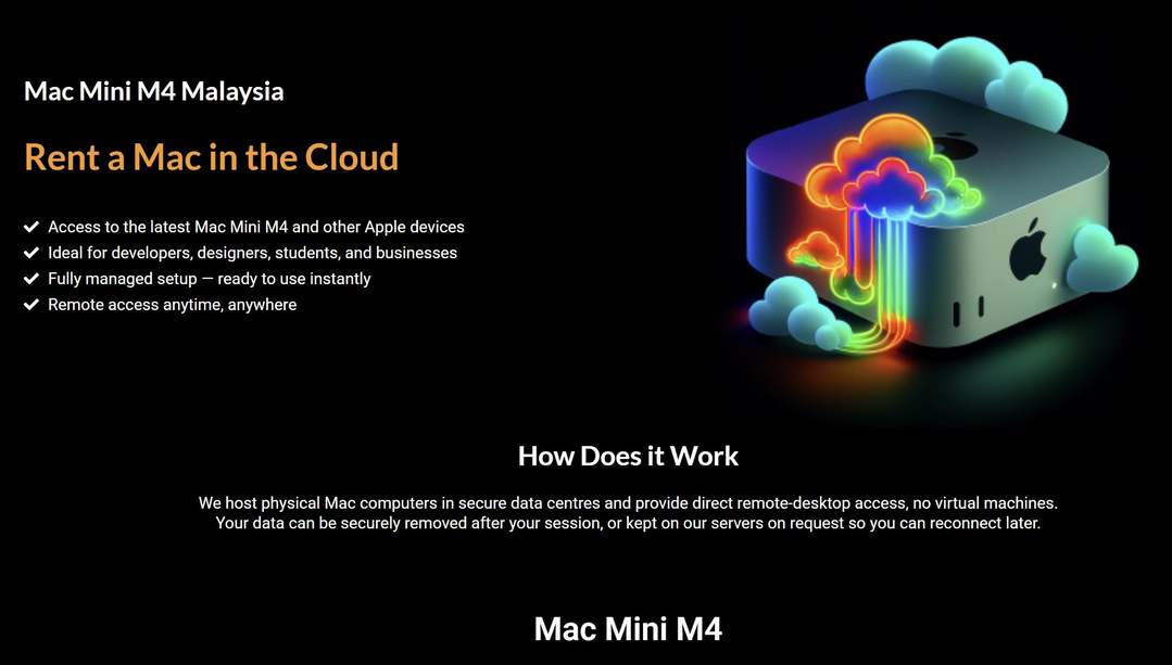 Casbay：Mac苹果系统马来西亚VPS-配置高-适合图形处理
