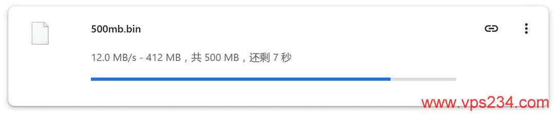 吉云美国家宽VPS网络测试-本地下载速度