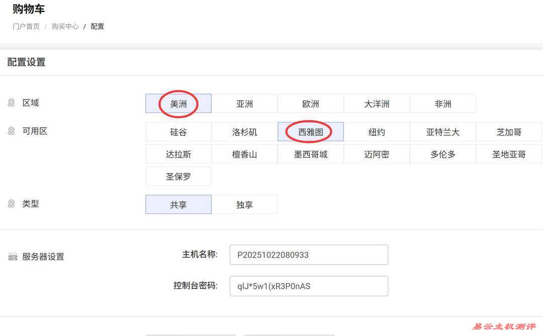 RAKsmart美国VPS购买教程-节点选择