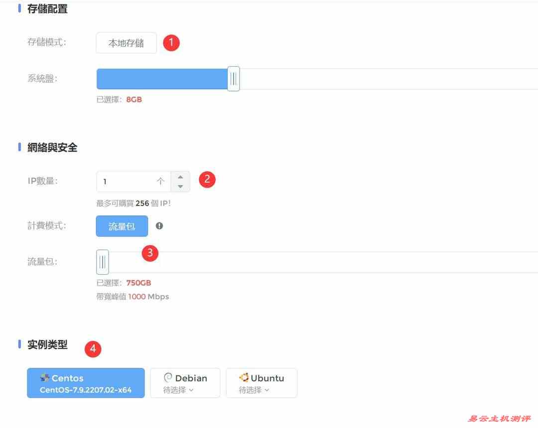IPRaft土耳其VPS购买教程-配置选择
