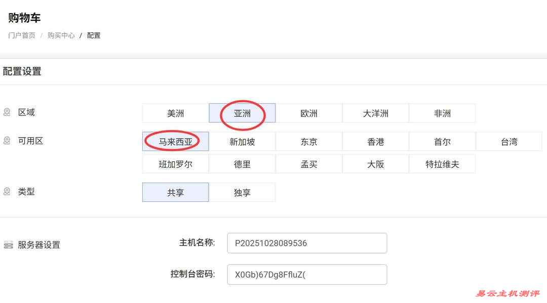 RAKsmart马来西亚VPS购买教程-节点选择