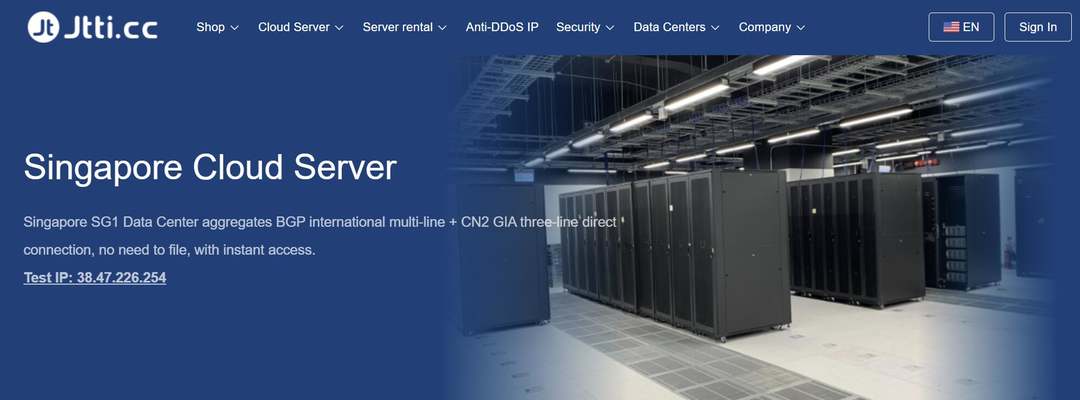 新加坡VPS推荐-Jtti