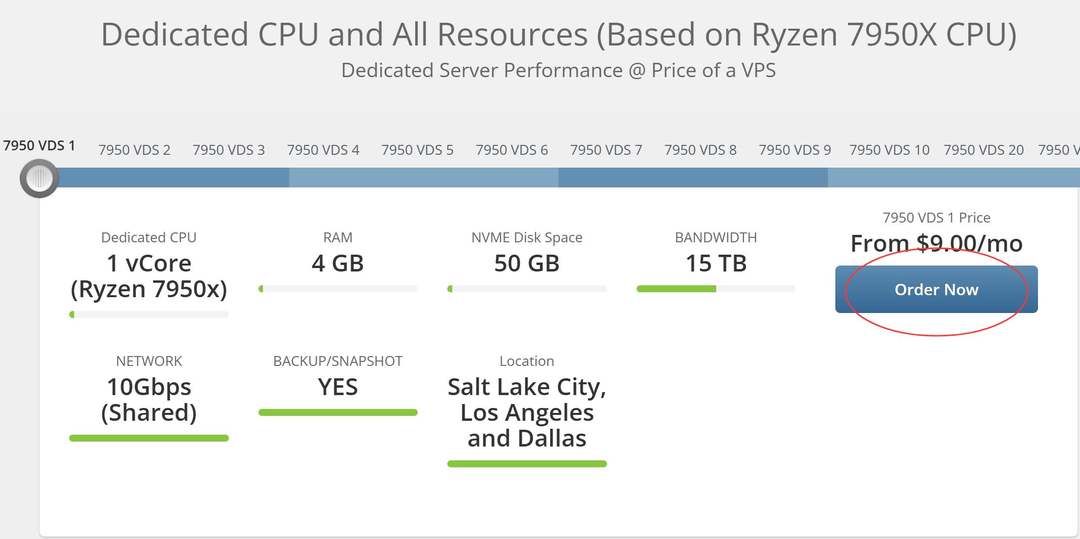 hostEONS美国服务器购买教程-套餐选择