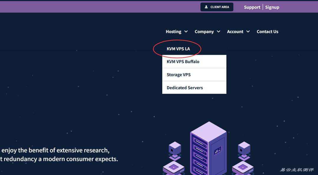 DediRock美国VPS购买教程-首页入口