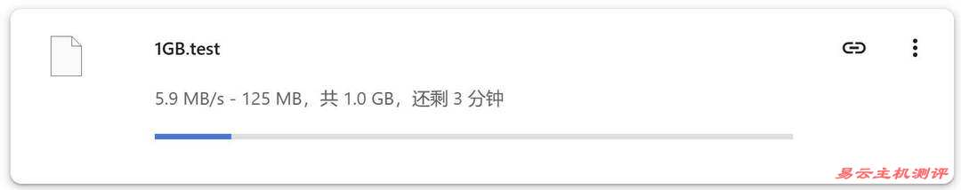 六六云美国VPS测评-本地下载速度