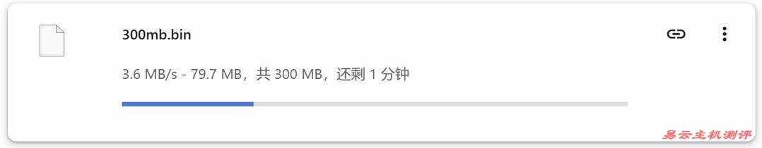 UCloud英国家宽VPS测评-本地下载速度