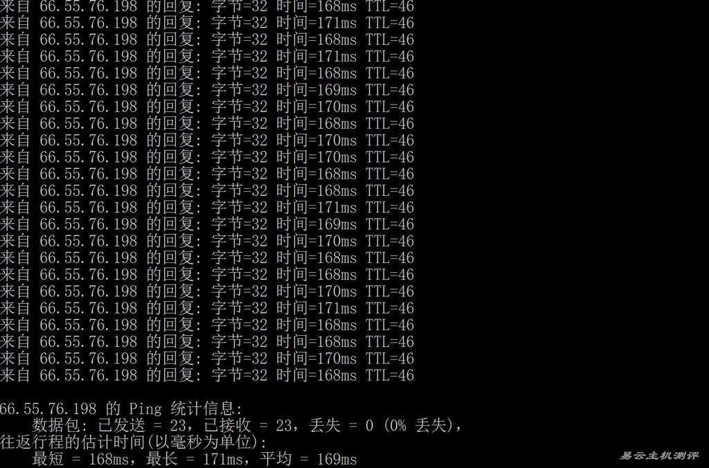 VPSServer美国VPS测评-本地Ping