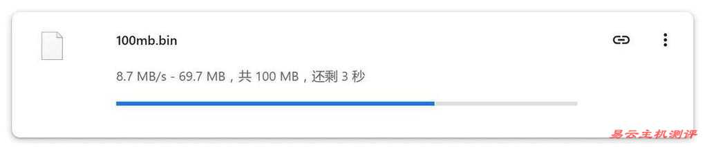 丽萨主机美国家宽VPS网络测试-本地下载速度