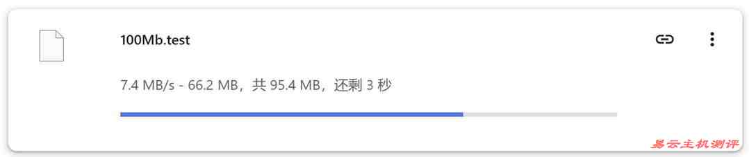 justhost.asia美国VPS网络测试-下载速度