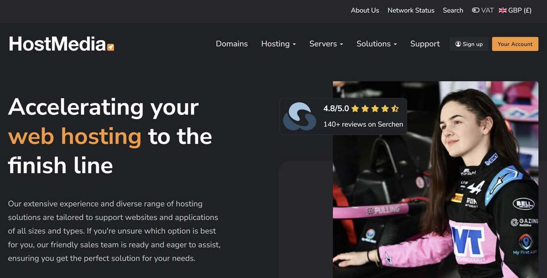 HostMedia：英国VPS测评-原生IP适合跨境外贸-价格非常便宜