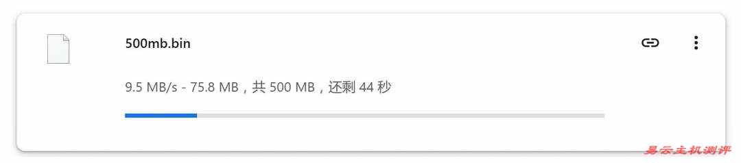 Jtti轻量级香港VPS网络测试-本地下载速度