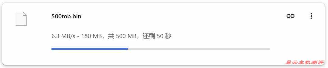 华纳云香港轻量云服务器网络测试-本地下载速度